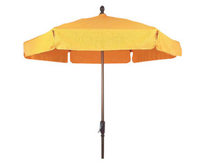 Fiberbuilt 7.5 ft Crank Garden Umbrella - Fast FREE FedEx Shipping!