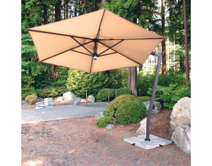 FIM C-Series 10.5 ft Hexagonal Cantilever Offset Umbrella