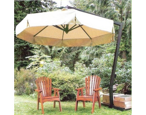 FIM P-Series 11.5 ft Octagonal Cantilever Offset Umbrella - Fast FREE FedEx Shipping!