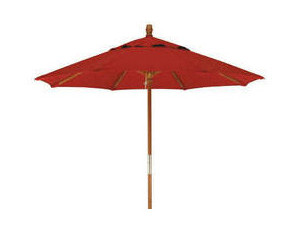 Southern Patio 11 ft Wood Market Umbrella