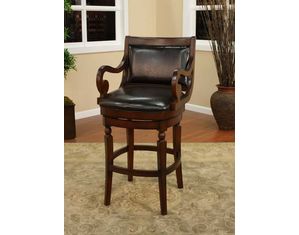 American Heritage Billiards Hershey Leather Bar Stool (130767SD-L11) - Buy 2 Get 1 Free