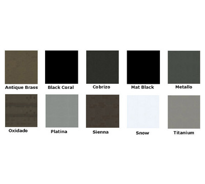 Available Frame Finishes