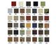 Available Seat Material and Colors