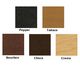 Available Backrest Finishes