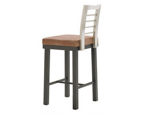 Amisco Tracy Stool with Stainless Steel Backrest (40504)