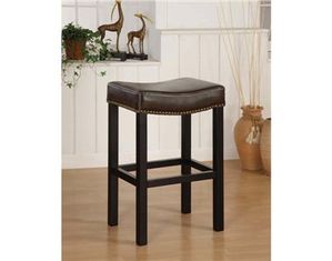 Armen Living Tudor Backless Stationary Bar Stool (LCMBS013BA)