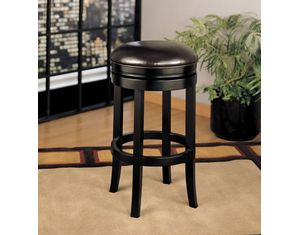 Armen Living Backless Leather Swivel Bar Stool (LC450BA)