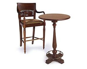 Bauer International Mata Hari Arm Barstool (BT10UBS)