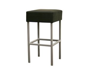 Andante Black Faux Leather Counter Stool