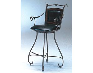 Bernards Furniture Barcelona Memory Swivel 29 Inch Bar Stool (6464)