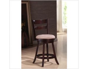 Boraam 24 Inch Marbella Swivel Stool