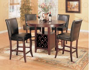 Union Square Set of 2 Hoyt Bar Stools with Leather Back (100505)