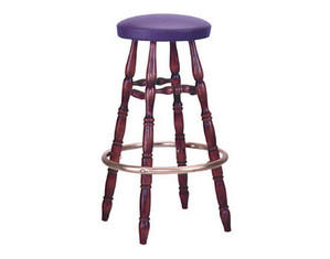 Furniture Imports 30 inch Backless Bar Stool with Upholstered Seat