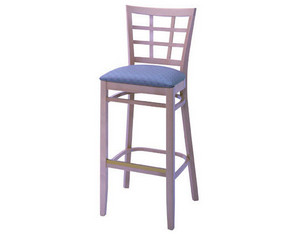 Furniture Imports Lattice Back Stool