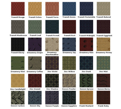 Available Upholstery Colors5