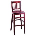 Slat Back  Bar Stools