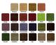Available Chenille Seat Upholstery Colors