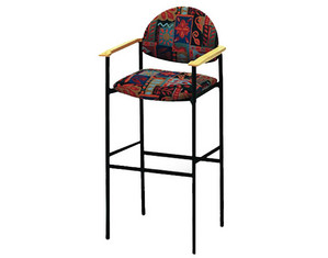 Grand Rapids Chair Company Diana Wood Arm Barstool (1800BS-AW)