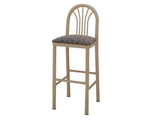 Grand Rapids Chair Company Grand Dome Flared Spoke Back Barstool (450BS)