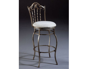 Hillsdale Furniture Ambrosia Marble Swivel Stool