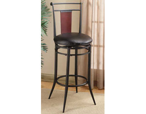 Hillsdale Furniture Midtown Swivel Wood Back Stool (4324-8)