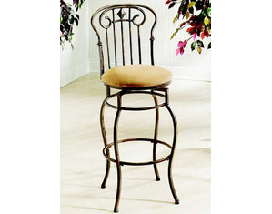 Hillsdale Furniture Tierra Mar Swivel Stool with Single Leg