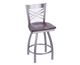 Stainless with Maple Dark Cherry Seat