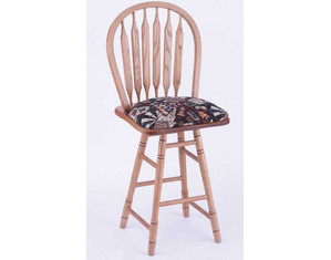 Holland Bar Stool Dutchman Promotional Oak Wood Arrow Back Seat Stool - Fast FREE FedEx Shipping!