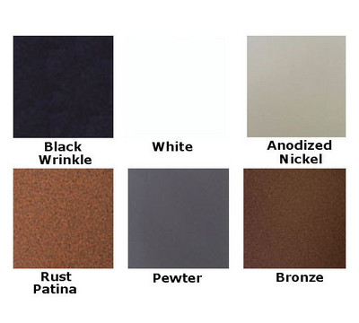 Available Metal Finishes