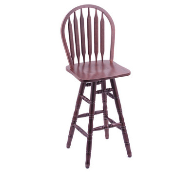 Dark Cherry with Turned Leg Style