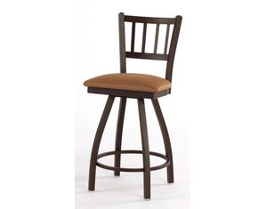 Holland Hardwoods Huron Metal Stool with Back (Huron-)