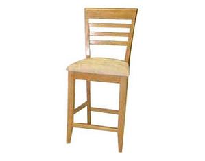 Holland Hardwoods Roma Ladder Back Stool - Fast FREE FedEx Shipping!