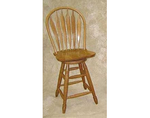Holland Hardwoods Windsor Stool - Fast FREE FedEx Shipping!