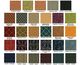 Available Seat Material and Colors3