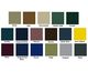 Available Seat Material and Colors6