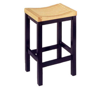 Black Base with Natural Seat