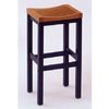 Save  on 24 inch Bar Stool in Black and Cottage Oak at The Bar Stool Superstore