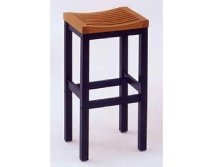 Home Styles Furniture 24 inch Bar Stool in Black and Cottage Oak