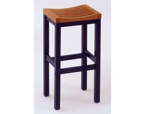 Home Styles Furniture 29 inch Bar Stool in Black and Cottage Oak