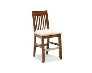 Home Styles Furniture Hanover 24 inch Upholstered Seat Bistro Stool (5532-89)