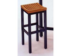Home Styles Furniture Oak Top with Black Base Bar Stool (5644-88)