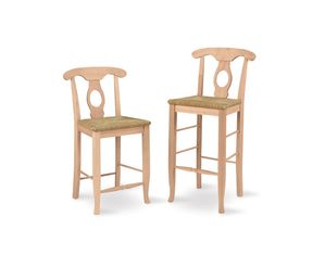 International Concepts Unfinished Empire Stool
