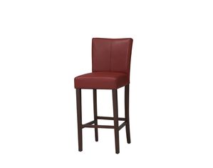 Linon Home Decor Products Bonded Leather Stool