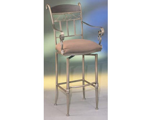 Pastel Furniture Pacific Crest Arm Swivel (PF 217) Bar Stool