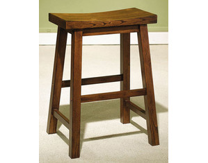 Powell 24 inch Honey Brown Counter Stool
