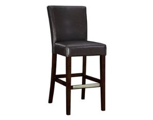 Powell 31 inch Brown Bonded Leather Bar Stool