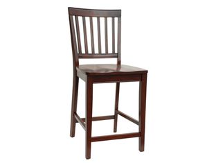 Powell Vertical Slats Back Bar Stool (837-)