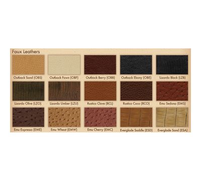Available Seat Material and Colors
