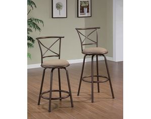Union Square The Makayla Collection Bar Stools - Set of 2