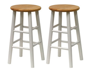 Winsome Assem Bevel Stool Set of 2